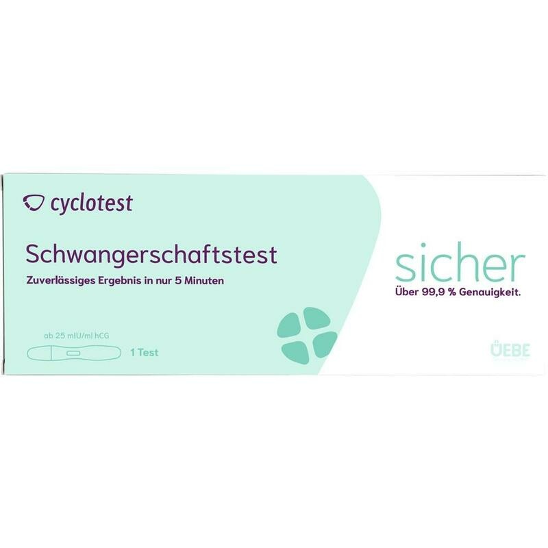 CYCLOTEST Schwangerschaftstest 25 mlU/ml Urin