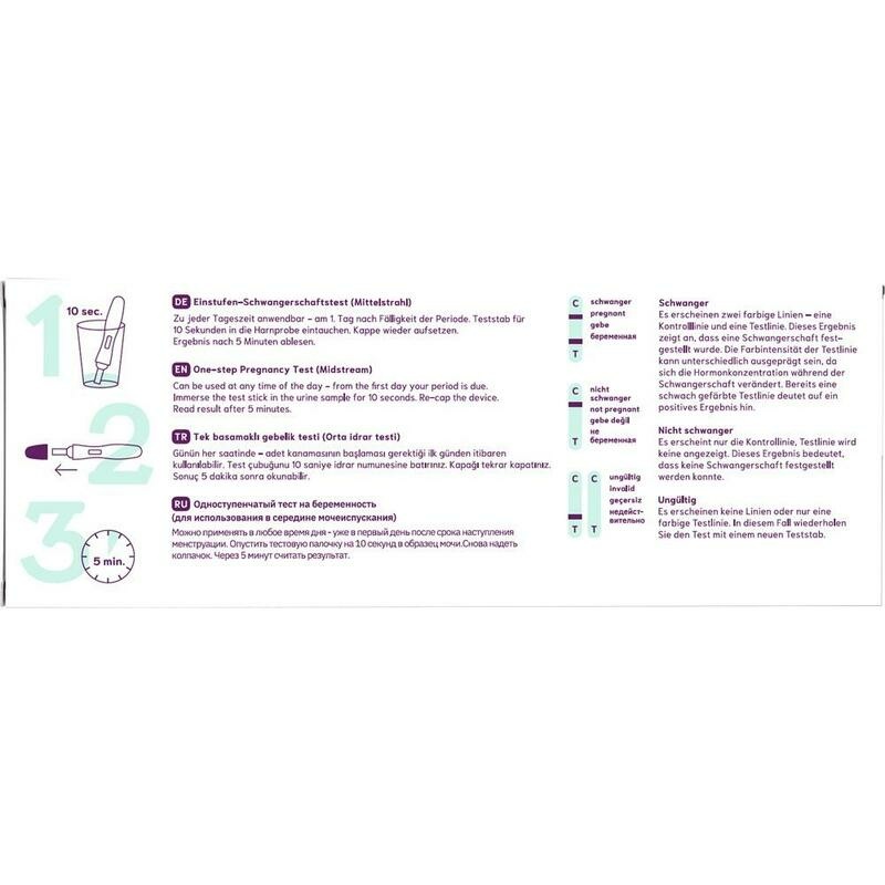 CYCLOTEST Schwangerschaftstest 25 mlU/ml Urin