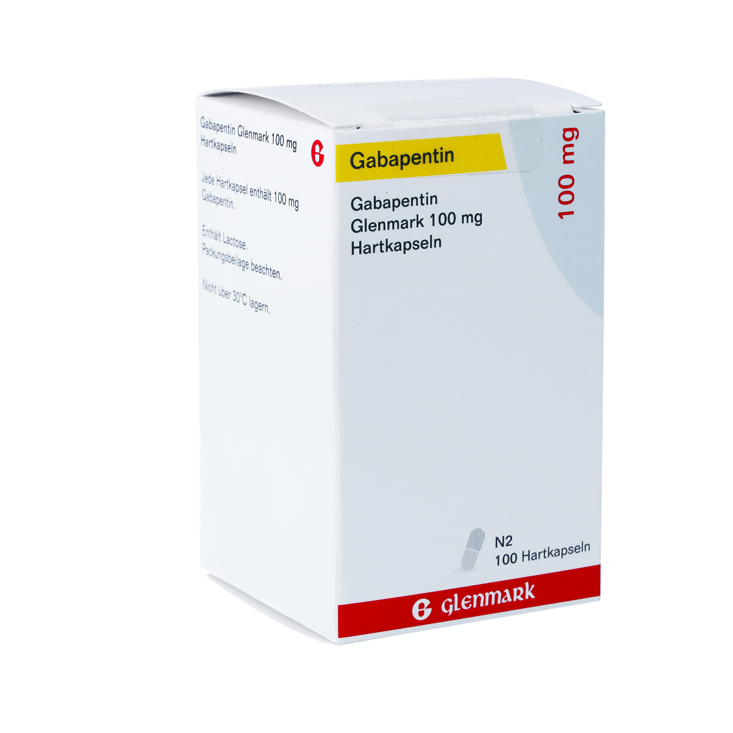 GABAPENTIN Glenmark 100 mg Hartkapseln