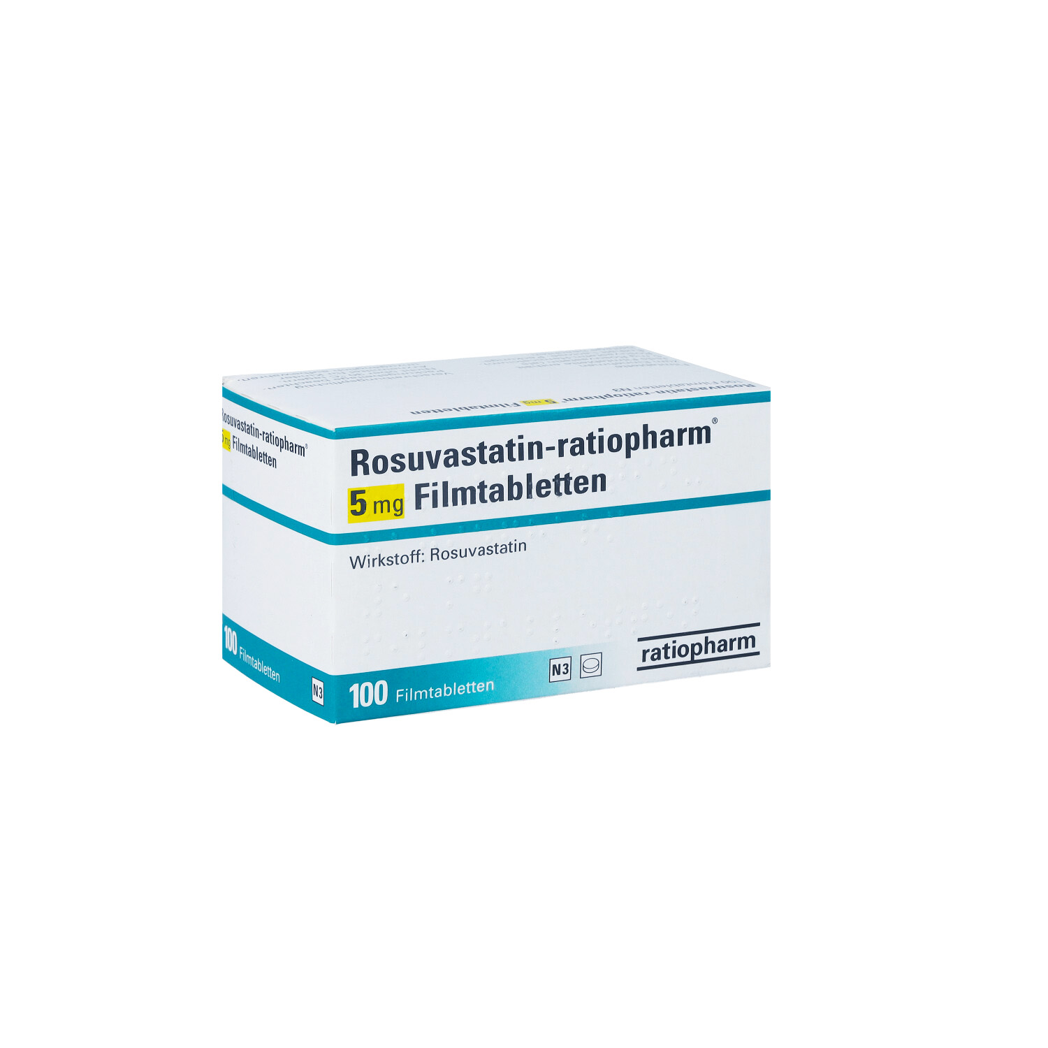 ROSUVASTATIN-ratiopharm 5 mg Filmtabletten