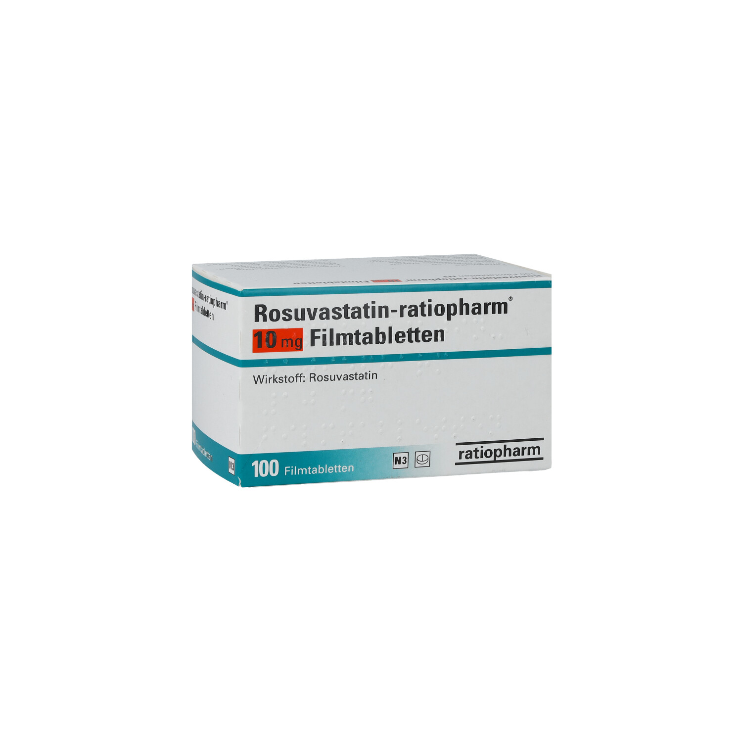 ROSUVASTATIN-ratiopharm 10 mg Filmtabletten