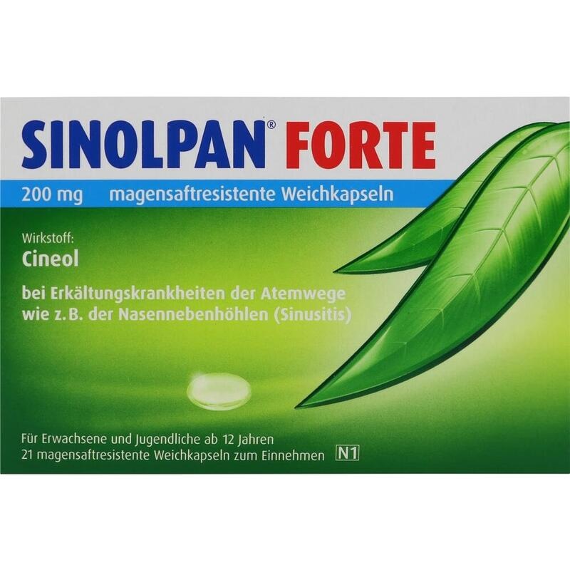 SINOLPAN forte 200 mg magensaftres.Weichkapseln