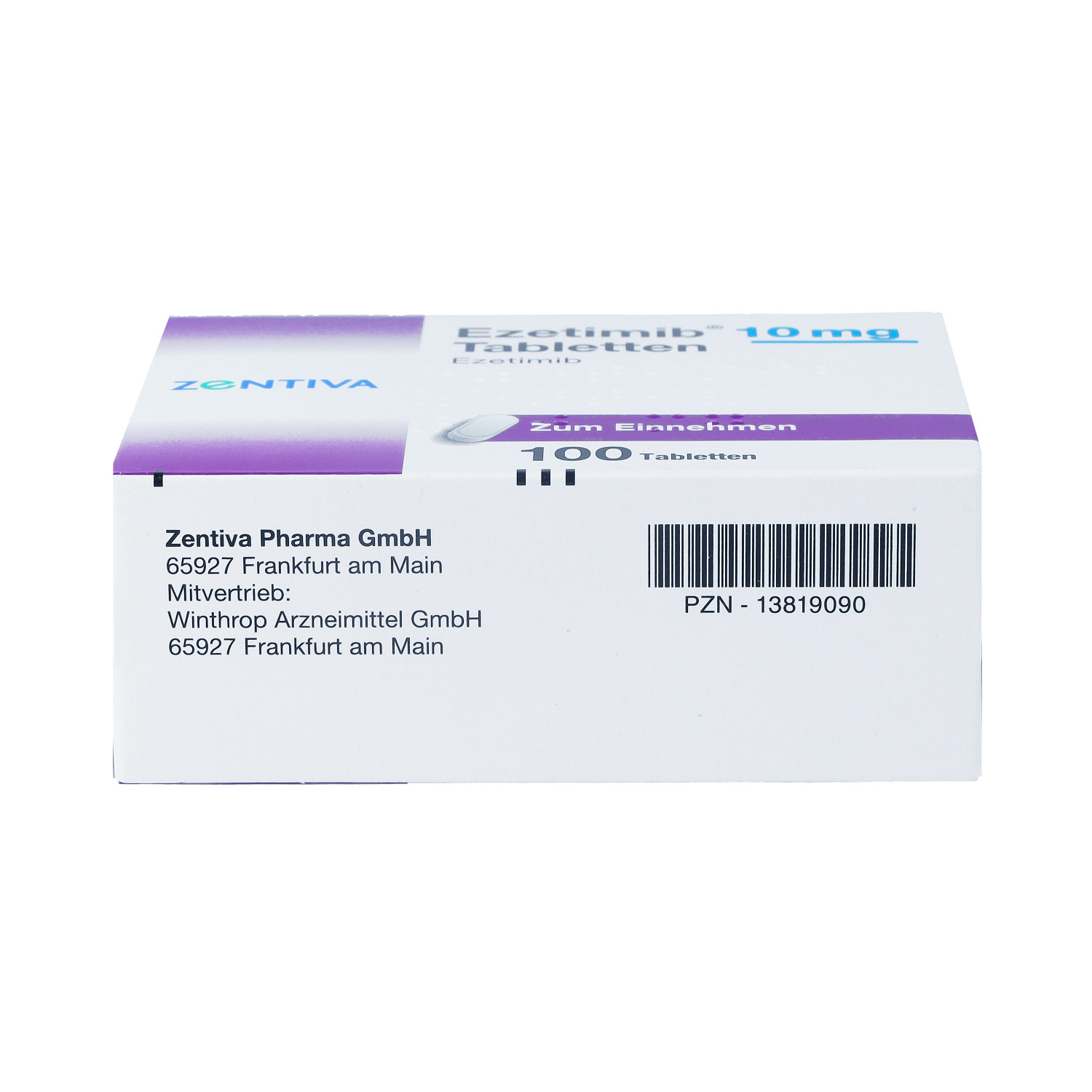 EZETIMIB Zentiva 10 mg Tabletten