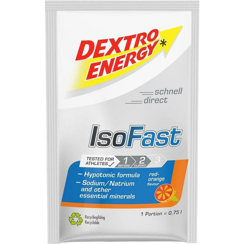 DEXTRO ENERGY Sports Nutr.IsoFast Plv.red Orange