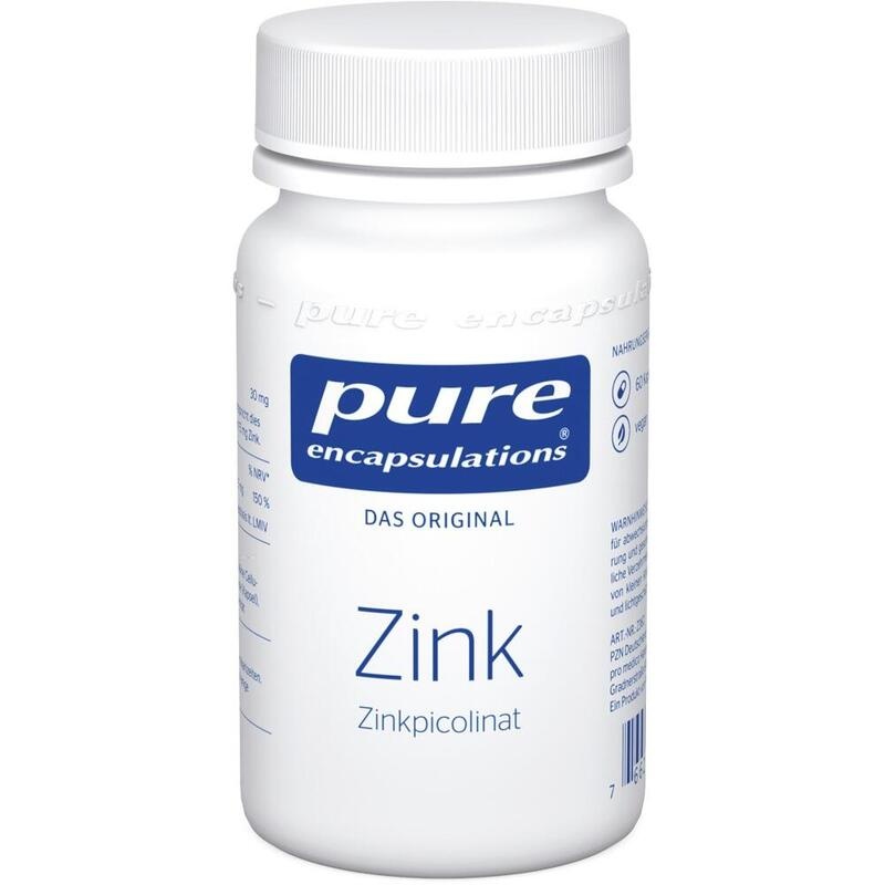 PURE ENCAPSULATIONS Zink Zinkpicolinat Kapseln