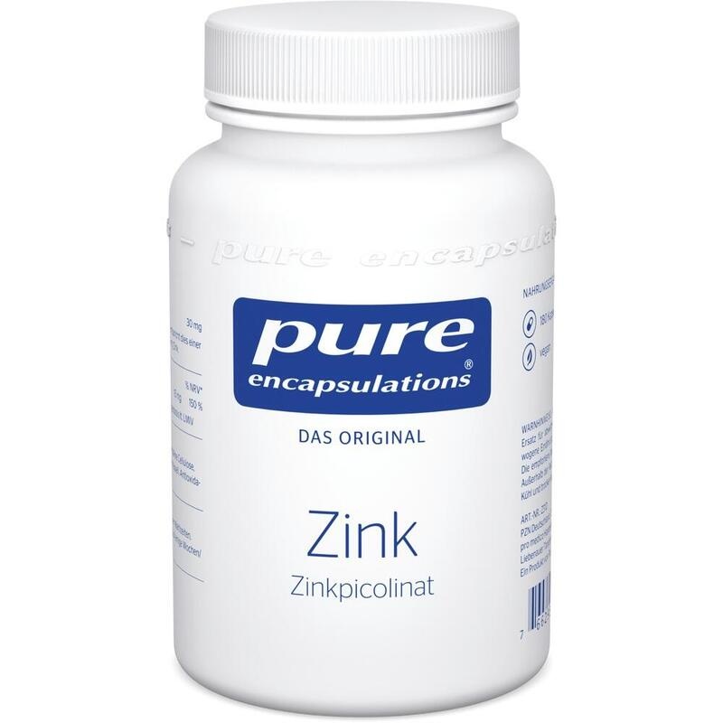 PURE ENCAPSULATIONS Zink Zinkpicolinat Kapseln