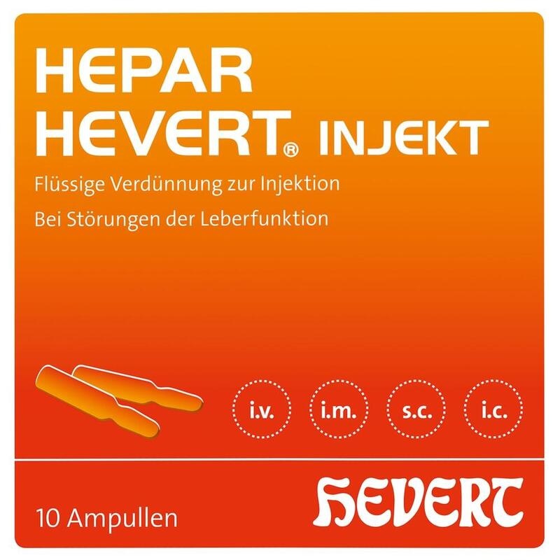 HEPAR HEVERT injekt Ampullen
