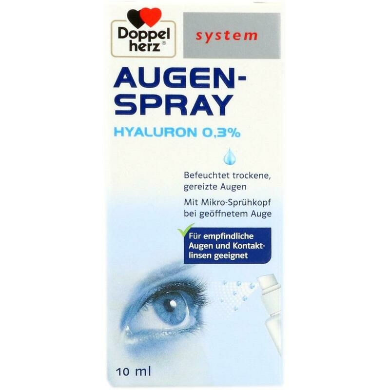 DOPPELHERZ Augen-Spray Hyaluron 0,3% system