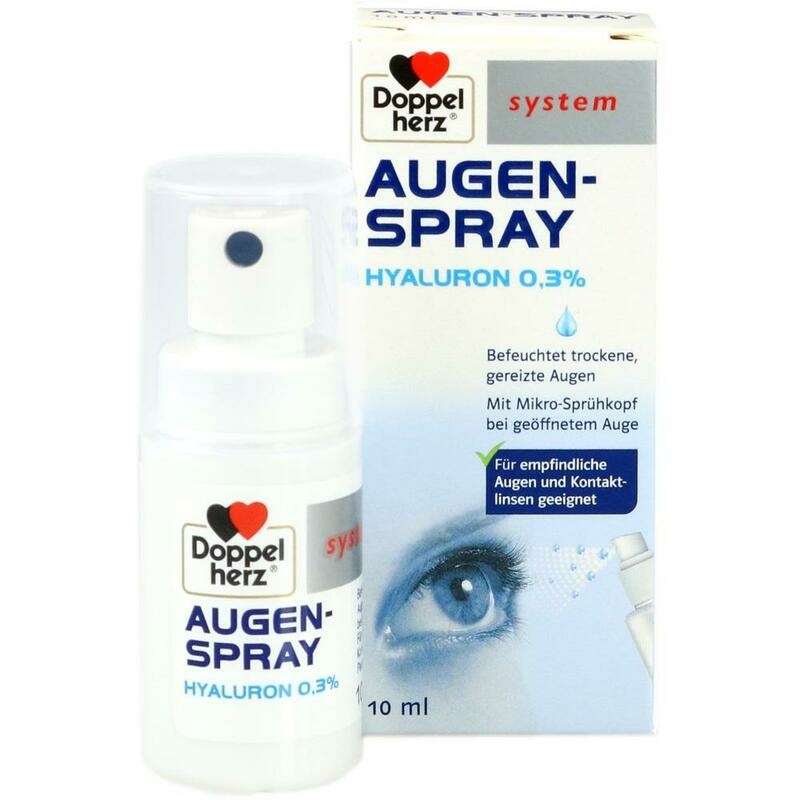 DOPPELHERZ Augen-Spray Hyaluron 0,3% system