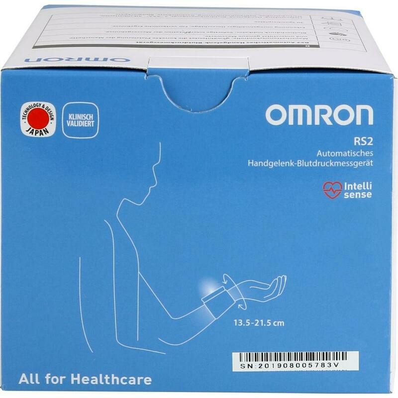 OMRON RS2 Handgelenk Blutdruckmessgerät HEM-6161-D