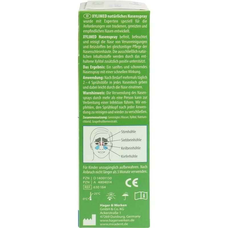 MIRADENT Xylimed natürliches Nasenspray