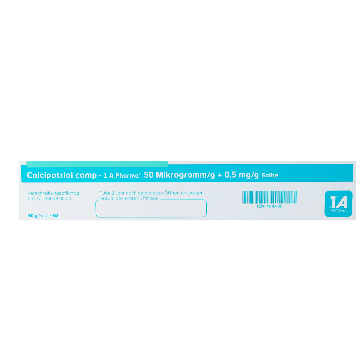 CALCIPOTRIOL comp-1A Pharma 50 μg/g+0,5 mg/g Salbe