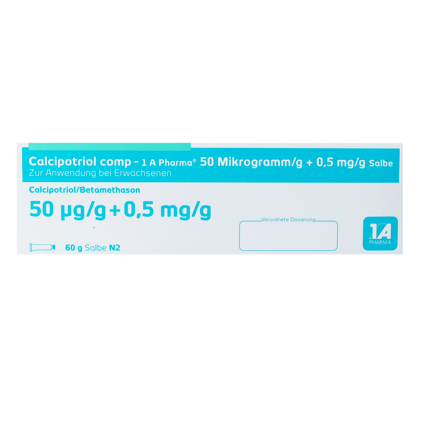 CALCIPOTRIOL comp-1A Pharma 50 μg/g+0,5 mg/g Salbe