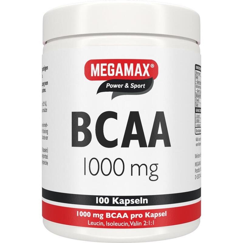 BCAA 1000 mg Megamax Kapseln