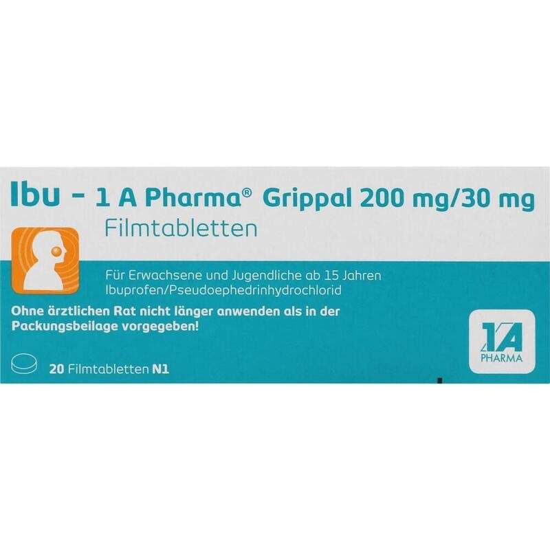 IBU-1A Pharma Grippal 200 mg/30 mg Filmtabletten