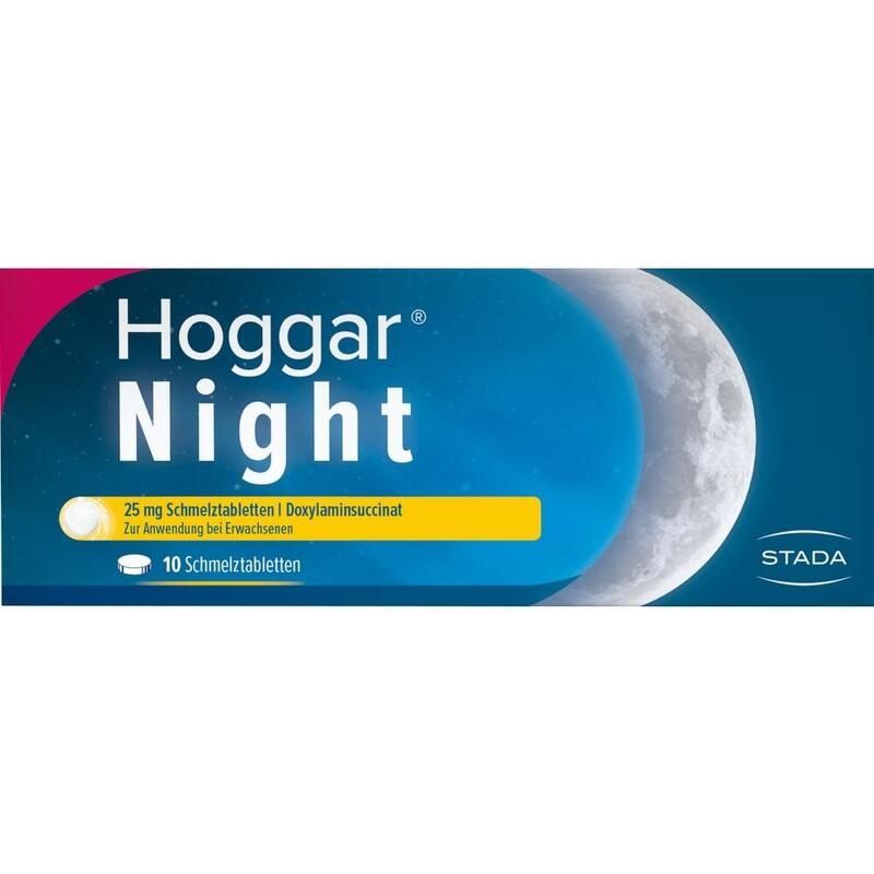 HOGGAR Night 25 mg Schmelztabletten