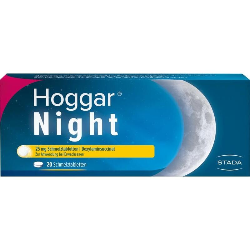 HOGGAR Night 25 mg Schmelztabletten