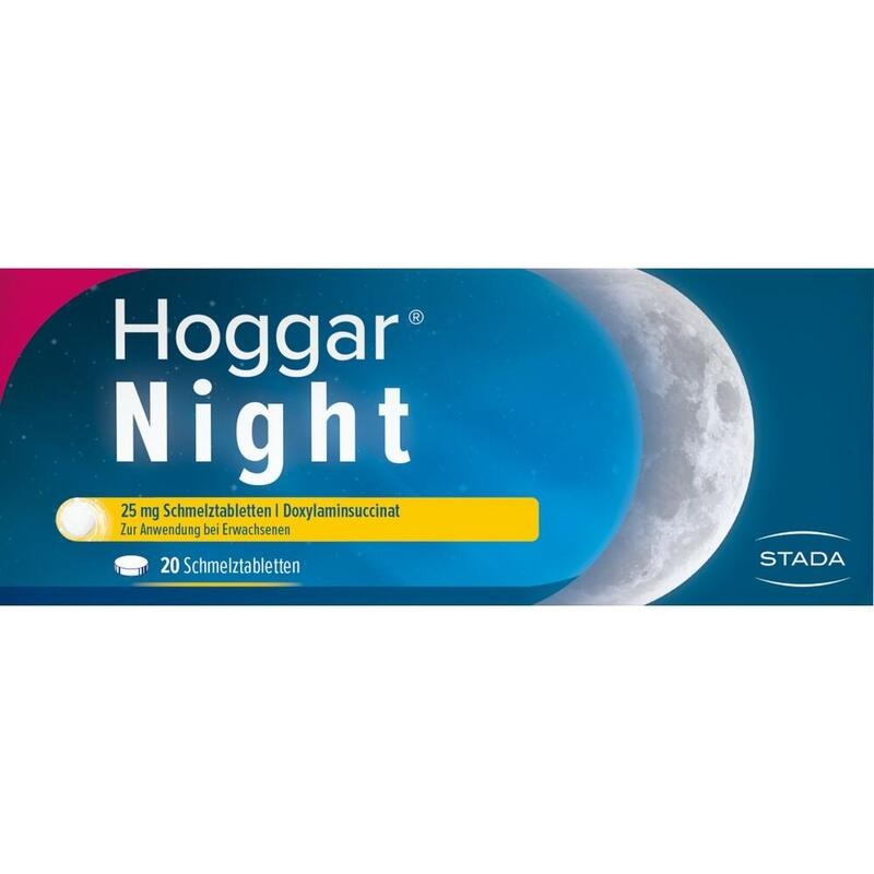 HOGGAR Night 25 mg Schmelztabletten