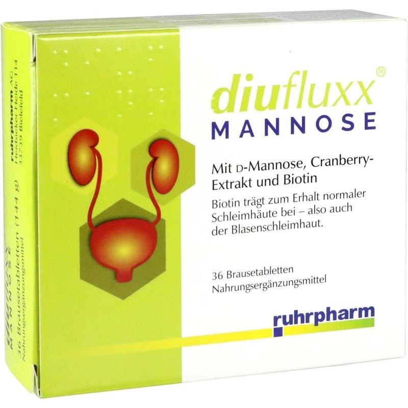 DIUFLUXX Mannose Brausetabletten