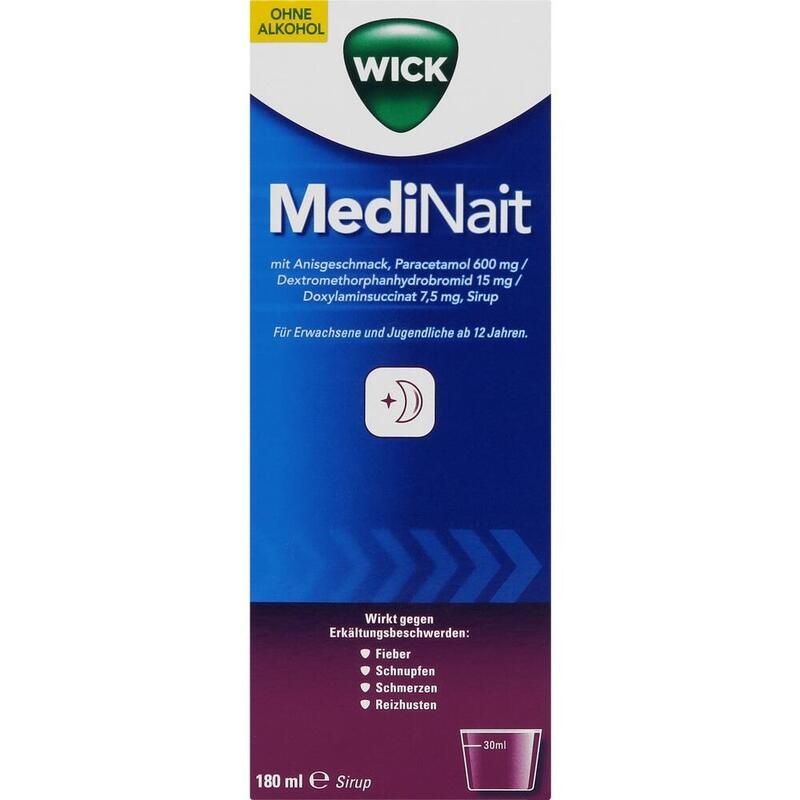 WICK MediNait mit Anisgeschmack Sirup