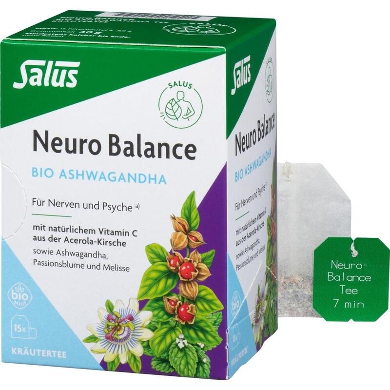NEURO BALANCE Bio Ashwagandha Tee Salus Filterbtl.