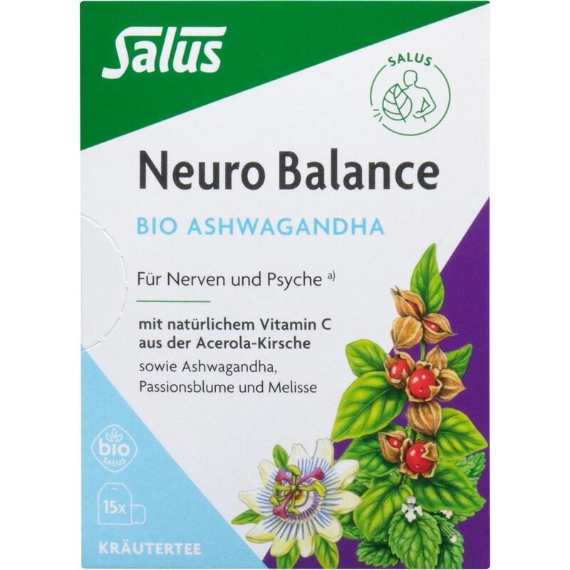 NEURO BALANCE Bio Ashwagandha Tee Salus Filterbtl.