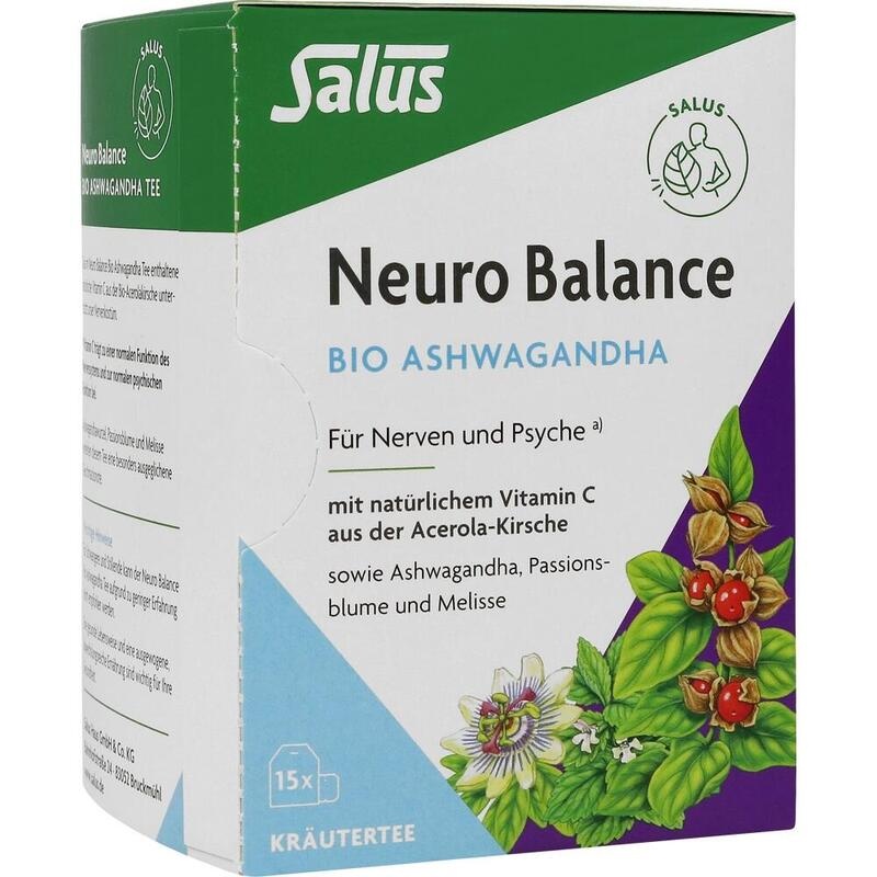 NEURO BALANCE Bio Ashwagandha Tee Salus Filterbtl.