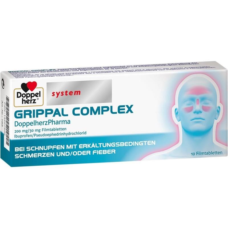 GRIPPAL COMPLEX DoppelherzPharma 200 mg/30 mg FTA