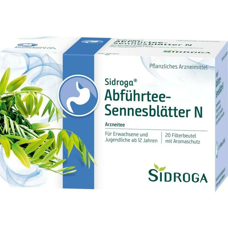 SIDROGA Abführtee-Sennesblätter N Filterbeutel