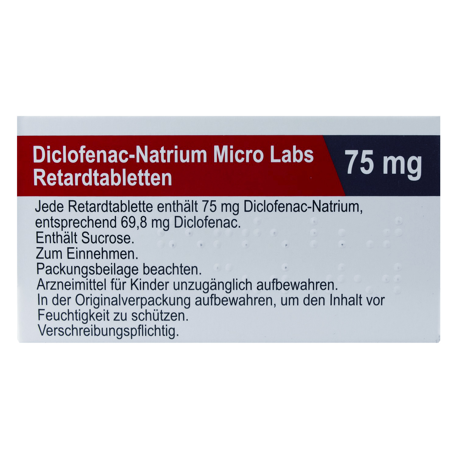 DICLOFENAC Natrium Micro Labs 75 mg Retardtabl.