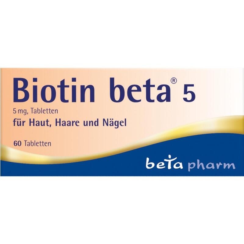 BIOTIN BETA 5 Tabletten