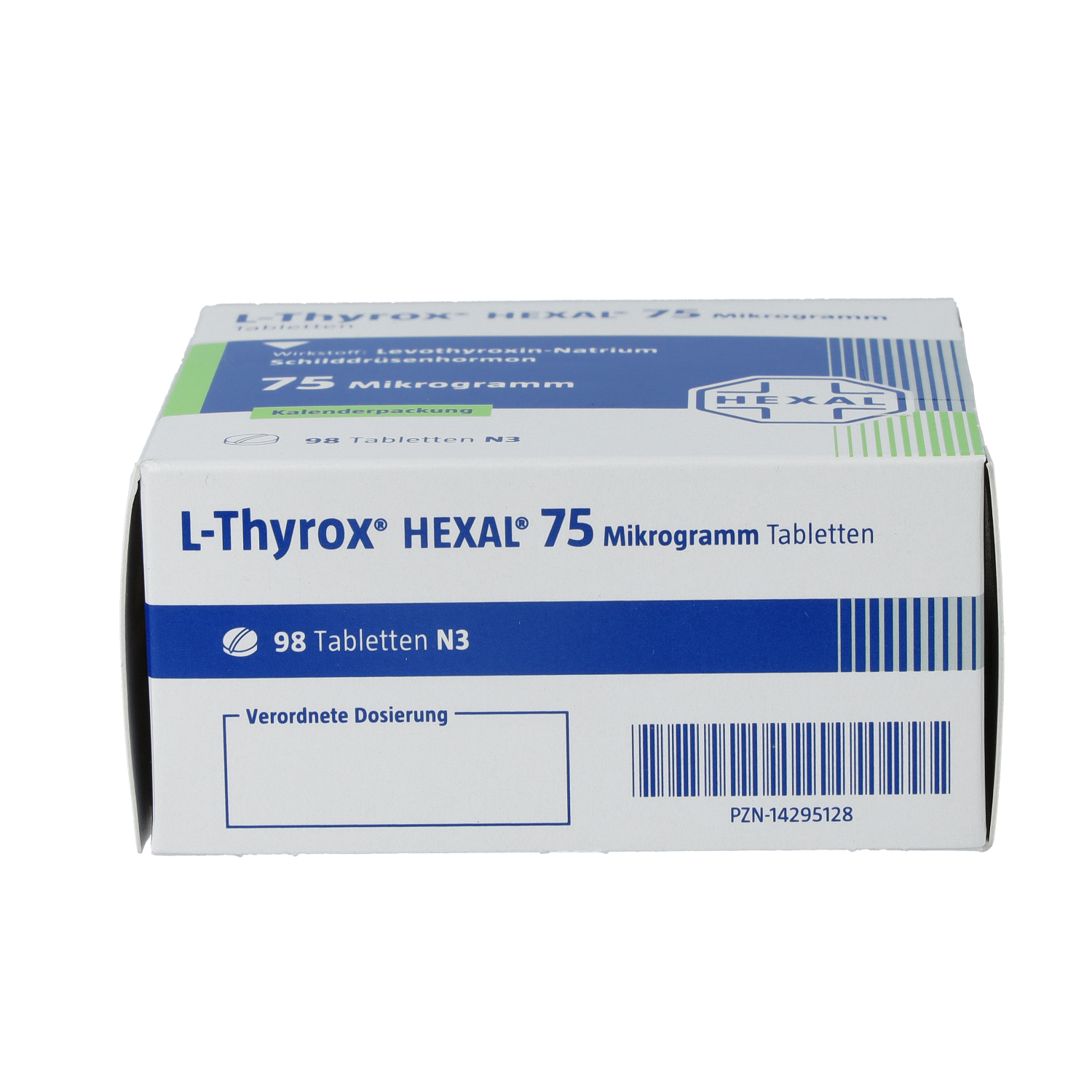 L-THYROX HEXAL 75 Mikrogramm Tabl.i.Kalenderpack.