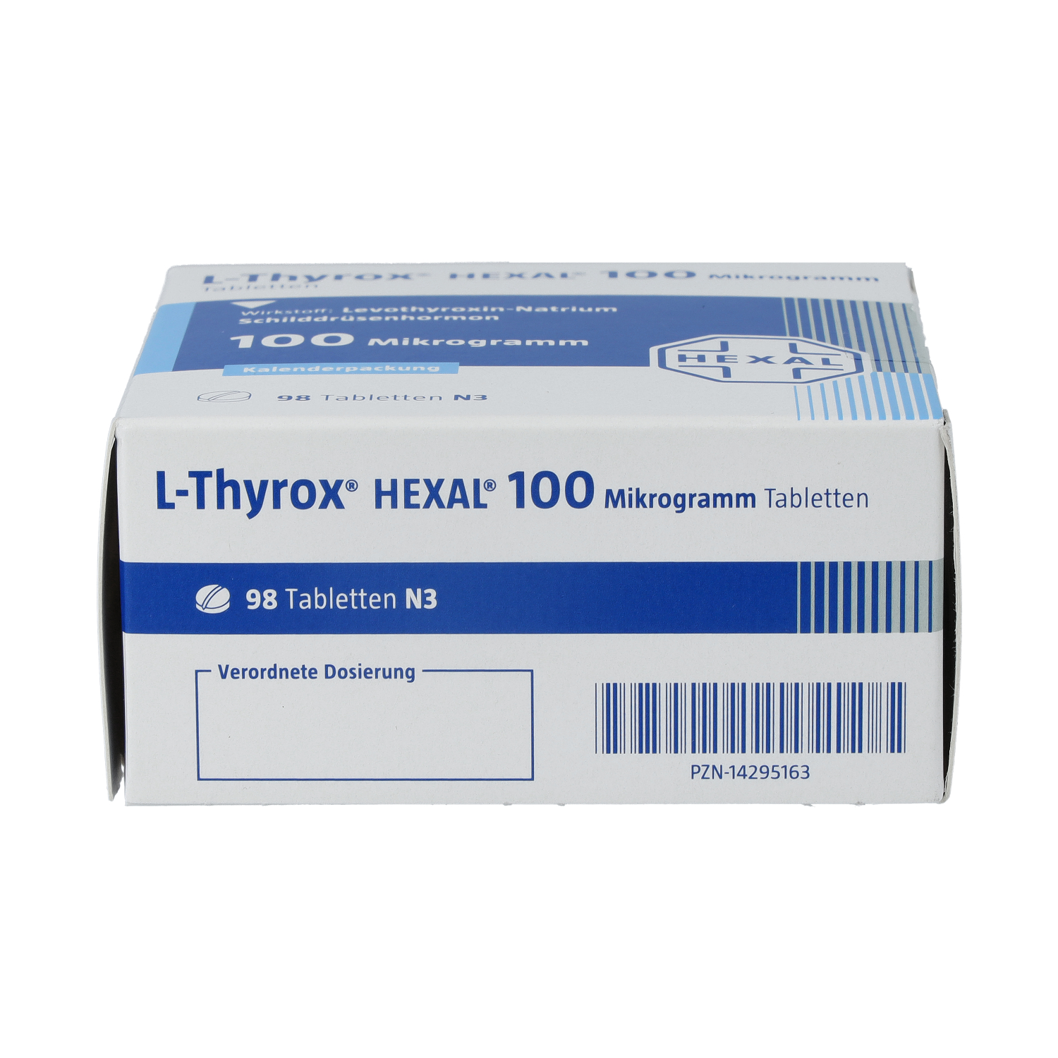 L-THYROX HEXAL 100 Mikrogramm Tabl.i.Kalenderpack.