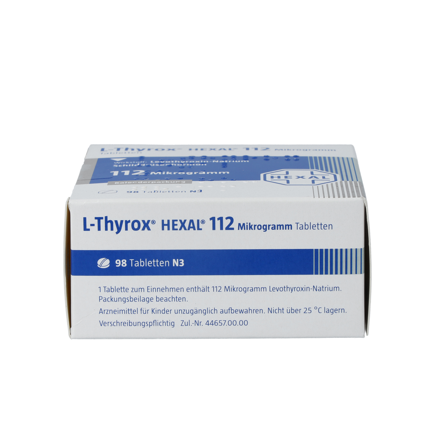 L-THYROX HEXAL 112 Mikrogramm Tabl.i.Kalenderpack.