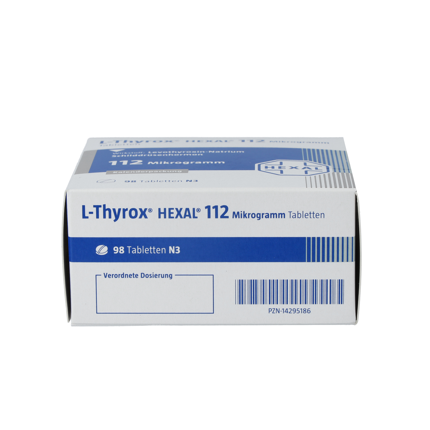 L-THYROX HEXAL 112 Mikrogramm Tabl.i.Kalenderpack.