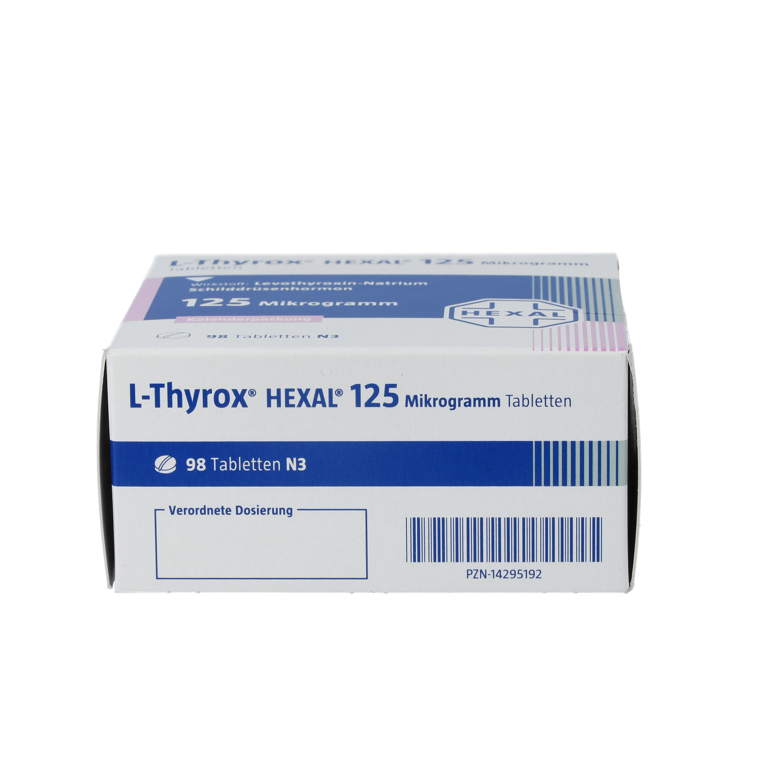 L-THYROX HEXAL 125 Mikrogramm Tabl.i.Kalenderpack.