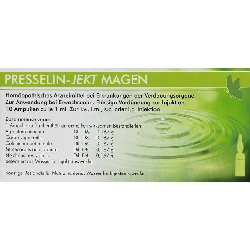 PRESSELIN-Jekt Magen Ampullen