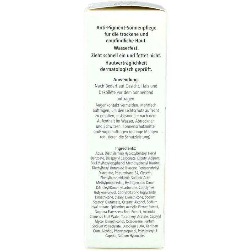 HYALURON SONNENPFLEGE Ges.Anti-Pig.&Anti-Age LSF50