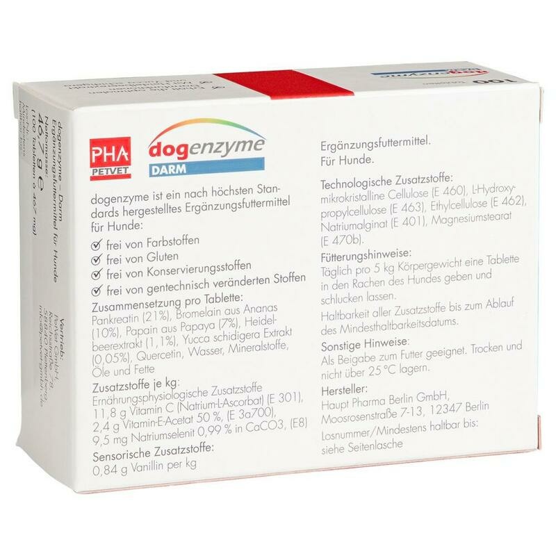DOGENZYME Darm magensaftres.Filmtabletten vet.