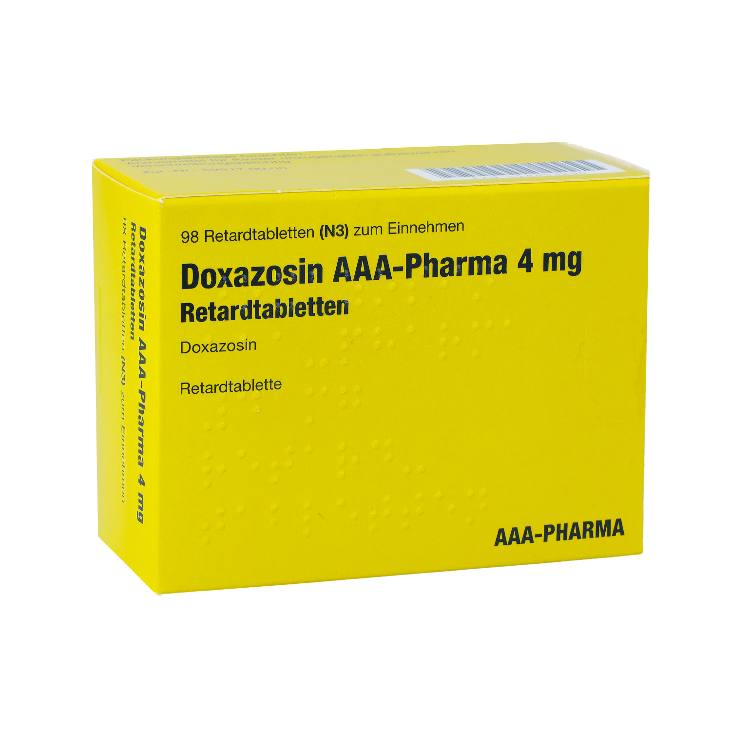 DOXAZOSIN AAA-Pharma 4 mg Retardtabletten