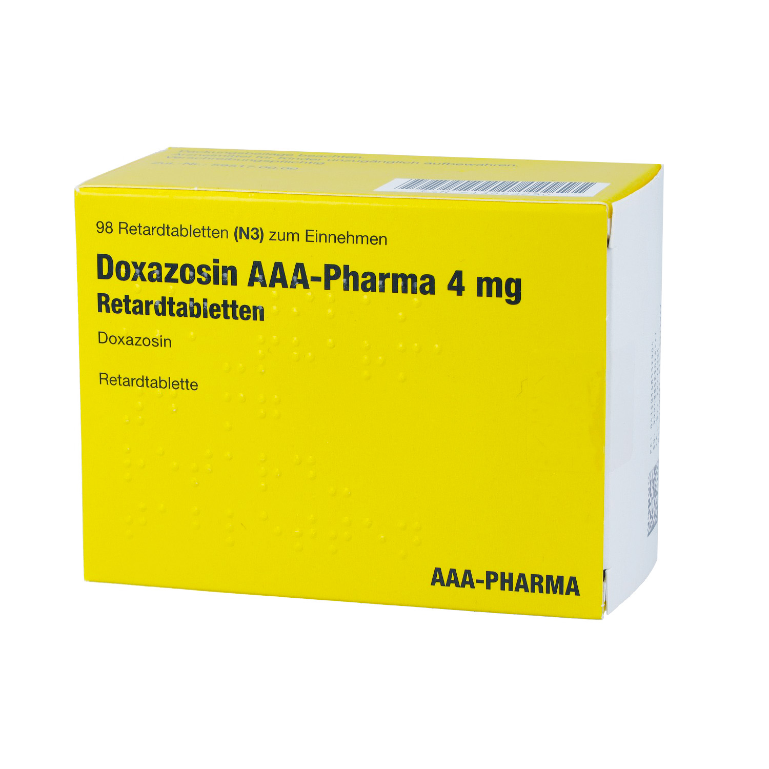 DOXAZOSIN AAA-Pharma 4 mg Retardtabletten