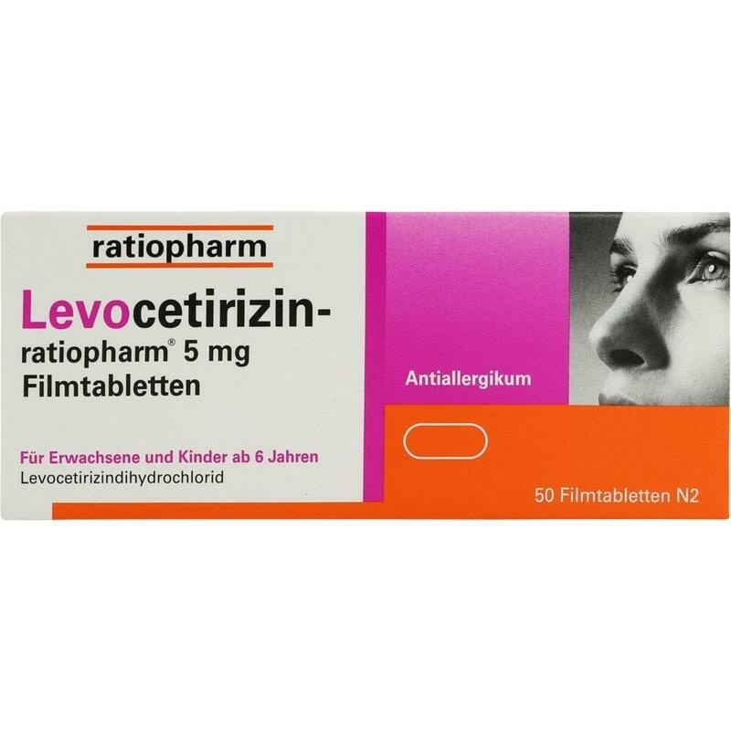 LEVOCETIRIZIN-ratiopharm 5 mg Filmtabletten