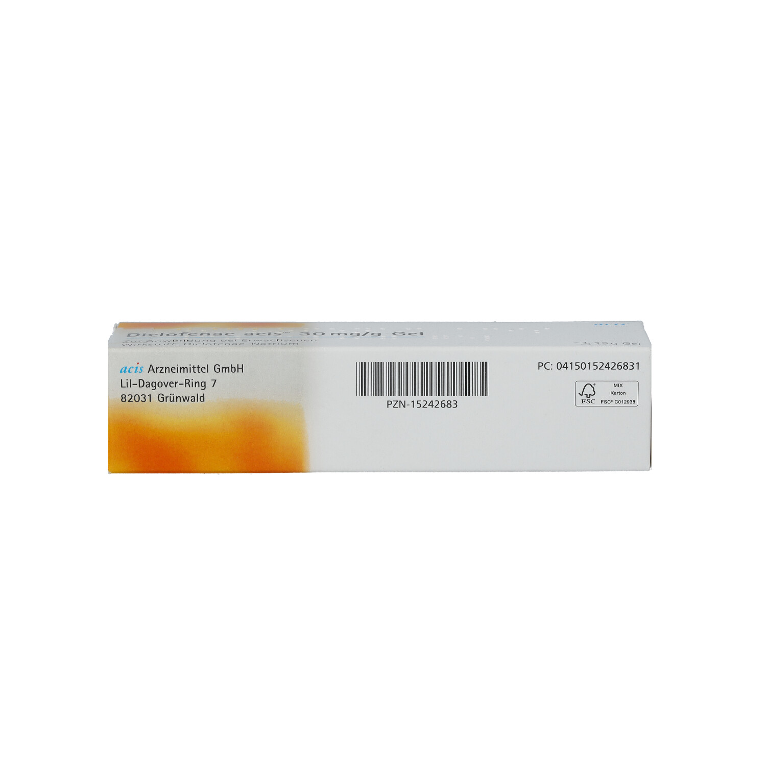 DICLOFENAC acis 30 mg/g Gel