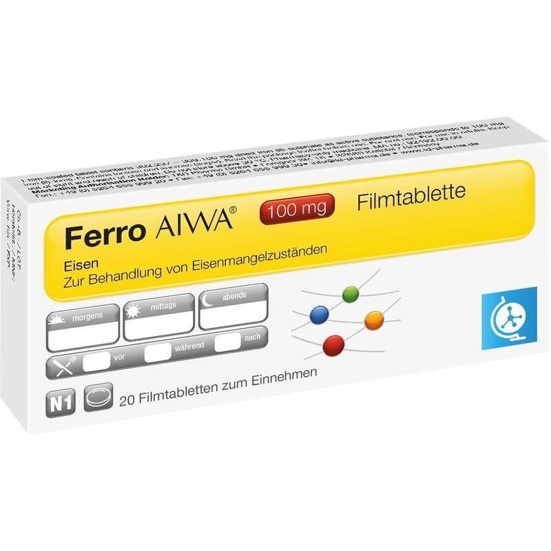 FERRO AIWA 100 mg Filmtabletten