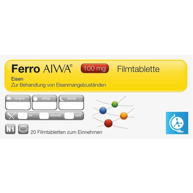 FERRO AIWA 100 mg Filmtabletten