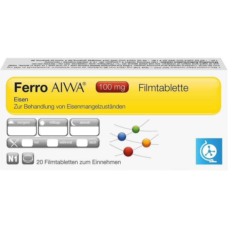 FERRO AIWA 100 mg Filmtabletten