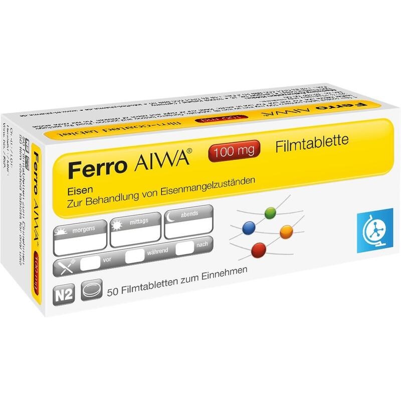 FERRO AIWA 100 mg Filmtabletten