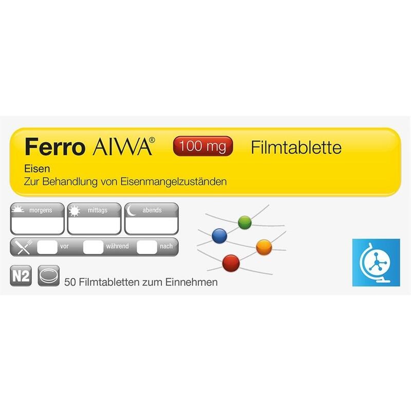 FERRO AIWA 100 mg Filmtabletten