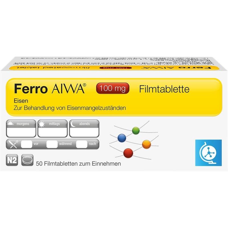FERRO AIWA 100 mg Filmtabletten