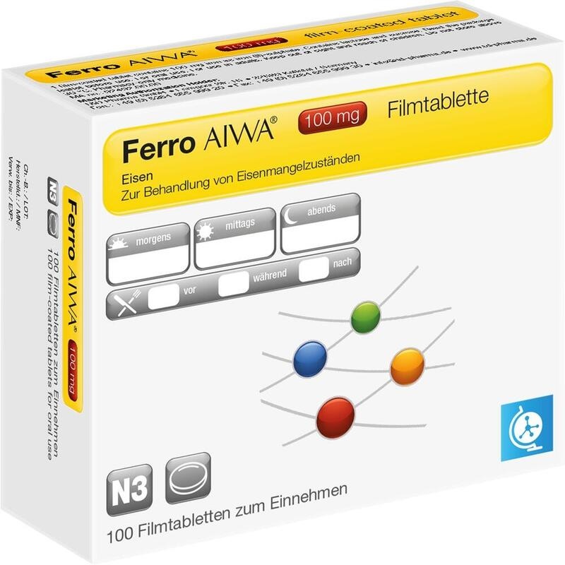 FERRO AIWA 100 mg Filmtabletten